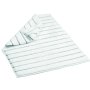 L`ESSENTIEL MAISON Prostirka za kupatilo Striped Terry White Dark Grey - slika 1
