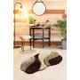L`ESSENTIEL MAISON Prostirka za kupatilo Curves Brown (70 x 120) - slika 1