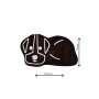 L`ESSENTIEL MAISON Prostirka za kupatilo Sweet Dog Brown (70 x 120) - slika 3