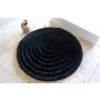 L`ESSENTIEL MAISON Prostirka za kupatilo Round Black - slika 1