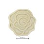 L`ESSENTIEL MAISON Prostirka za kupatilo Big Rose Ecru - slika 3