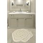 L`ESSENTIEL MAISON Prostirka za kupatilo Big Rose Ecru - slika 1