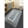 L`ESSENTIEL MAISON Prostirka za kupatilo Quadrato Frame Grey - slika 1