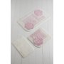 L`ESSENTIEL MAISON Set 3 prostirke za kupatilo Dolce Pink - slika 1