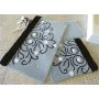 L`ESSENTIEL MAISON Set 3 prostirke za kupatilo Yekta Grey - slika 1