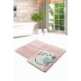 L`ESSENTIEL MAISON Set 3 prostirke za kupatilo Kedicik Pink - slika 1