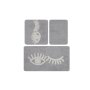 L`ESSENTIEL MAISON Set 3 prostirke za kupatilo Big Eyes Grey - slika 5