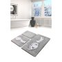 L`ESSENTIEL MAISON Set 3 prostirke za kupatilo Big Eyes Grey - slika 1