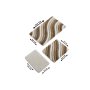 L`ESSENTIEL MAISON Set 3 prostirke za kupatilo Colorful Beige - slika 4