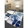 L`ESSENTIEL MAISON Set 3 prostirke za kupatilo Kircicegi Blue - slika 1