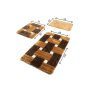 L`ESSENTIEL MAISON Set 3 prostirke za kupatilo Piazza Coffee - slika 3