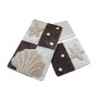 L`ESSENTIEL MAISON Set 3 prostirke za kupatilo Deniz Yildizi Brown - slika 3