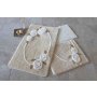L`ESSENTIEL MAISON Set 3 prostirke za kupatilo Rosalin Beige - slika 1
