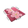 L`ESSENTIEL MAISON Set 3 prostirke za kupatilo Flower Fuchsia - slika 3