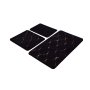 L`ESSENTIEL MAISON Set 3 prostirke za kupatilo Infinity Black - slika 2