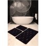 L`ESSENTIEL MAISON Set 3 prostirke za kupatilo Infinity Black - slika 1