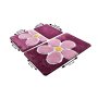 L`ESSENTIEL MAISON Set 3 prostirke za kupatilo Flower Purple - slika 3