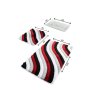 L`ESSENTIEL MAISON Set 3 prostirke za kupatilo Colourful Red - slika 3