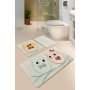 L`ESSENTIEL MAISON Set 3 prostirke za kupatilo Baykus Multicolor - slika 1