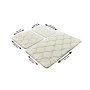 L`ESSENTIEL MAISON Set 3 prostirke za kupatilo Infinity Ecru - slika 3