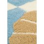 L`ESSENTIEL MAISON Set 3 prostirke za kupatilo Deniz Yildizi v2 Blue - slika 2