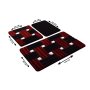 L`ESSENTIEL MAISON Set 3 prostirke za kupatilo Piazza Red - slika 3
