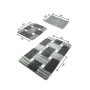 L`ESSENTIEL MAISON Set 3 prostirke za kupatilo Piazza Grey - slika 3