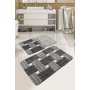 L`ESSENTIEL MAISON Set 3 prostirke za kupatilo Piazza Grey - slika 1