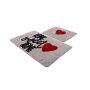 L`ESSENTIEL MAISON Set 2 prostirke za kupatilo Home Sweet Home Stone - slika 2
