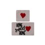 L`ESSENTIEL MAISON Set 2 prostirke za kupatilo Home Sweet Home Stone - slika 3