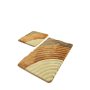 L`ESSENTIEL MAISON Set 2 prostirke za kupatilo Well Caramel - slika 2