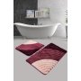 L`ESSENTIEL MAISON Set 2 prostirke za kupatilo Well Purple - slika 1