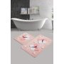L`ESSENTIEL MAISON Set 2 prostirke za kupatilo Mari Pink - slika 1
