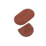 L`ESSENTIEL MAISON Set 2 prostirke za kupatilo Colors of Oval Brick Red - slika 2