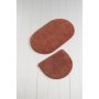 L`ESSENTIEL MAISON Set 2 prostirke za kupatilo Colors of Oval Brick Red - slika 1