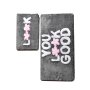 L`ESSENTIEL MAISON Set 2 prostirke za kupatilo Look Grey - slika 4