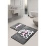 L`ESSENTIEL MAISON Set 2 prostirke za kupatilo Look Grey - slika 1