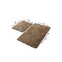 L`ESSENTIEL MAISON Set 2 prostirke za kupatilo Colors of Mink - slika 3