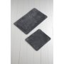 L`ESSENTIEL MAISON Set 2 prostirke za kupatilo Colors of Anthracite - slika 2