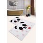 L`ESSENTIEL MAISON Set 2 prostirke za kupatilo Panda - slika 1