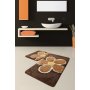 L`ESSENTIEL MAISON Set 2 prostirke za kupatilo Flower Brown - slika 1