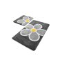 L`ESSENTIEL MAISON Set 2 prostirke za kupatilo Flower Grey - slika 2