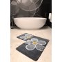L`ESSENTIEL MAISON Set 2 prostirke za kupatilo Flower Grey - slika 1