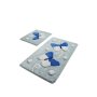 L`ESSENTIEL MAISON Set 2 prostirke za kupatilo Mari Blue - slika 2