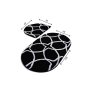 L`ESSENTIEL MAISON Set 2 prostirke za kupatilo Bonne Oval Black - slika 3
