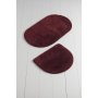 L`ESSENTIEL MAISON Set 2 prostirke za kupatilo Colors of Oval Garnet - slika 1