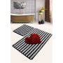 L`ESSENTIEL MAISON Set 2 prostirke za kupatilo Heart Line - slika 1