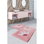 L`ESSENTIEL MAISON Set 2 prostirke za kupatilo Daisy Pink - slika 1