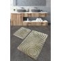 L`ESSENTIEL MAISON Set 2 prostirke za kupatilo Wave Stone - slika 1