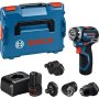 BOSCH PRO HEAVY DUTY GSR 12V-32 FC Odvrtač u L-BOXX 102 sa 2x 2.0 Ah Li-ion akumulatora i adapter, 06019N7101 - slika 1